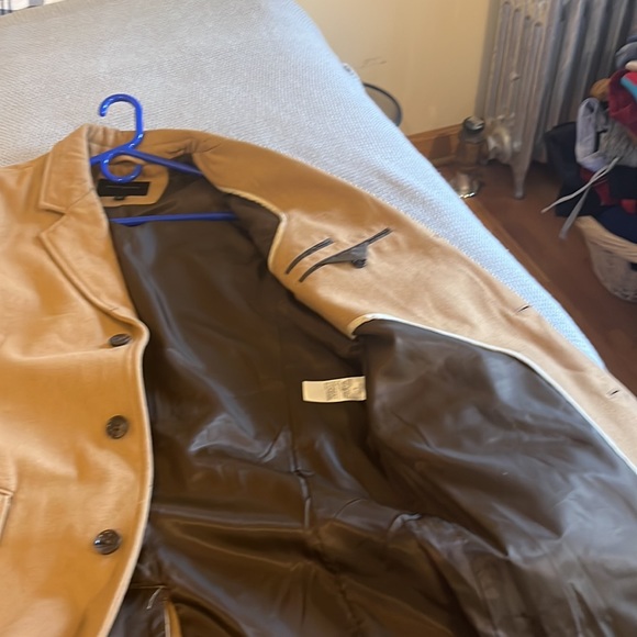 Wool Topcoat size Large - Picture 3 of 3